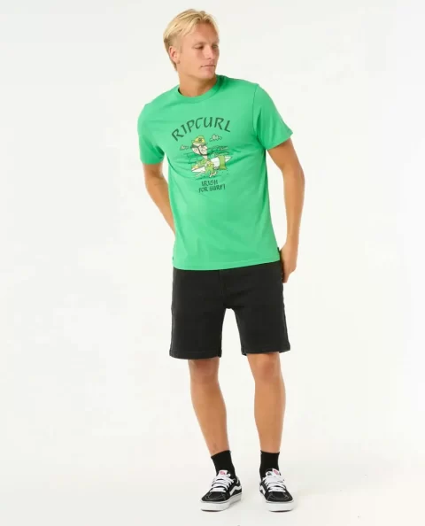 Mens Rip Curl Tees & Tanks St Patricks Tee - Image 4