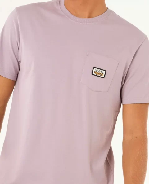 Mens Rip Curl Tees & Tanks Surf Paradise Badge Tee Update - Image 5