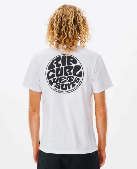 Mens Rip Curl Tees & Tanks Wetsuit Icon Tee - Image 3
