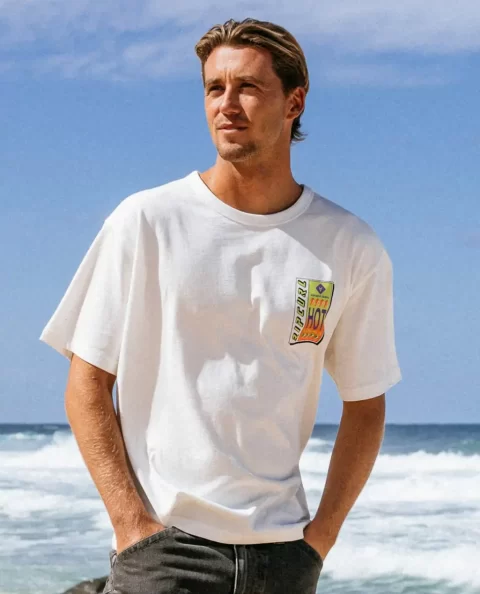 Mens Rip Curl X Abrand Hot Locals Tee Tees & Tanks - Image 2
