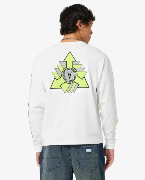 Mens Rip Curl X Abrand Long Sleeve Arrows Tee Tees & Tanks - Image 4