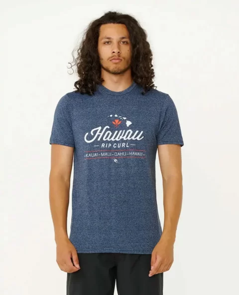 Mens Sandcastle Mock Twist Tee Rip Curl Tees & Tanks