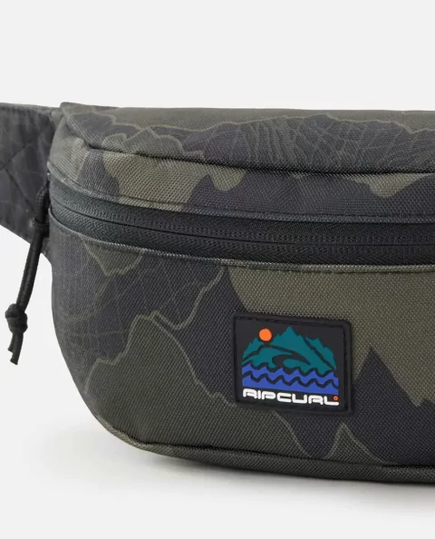 Mens Search Camo Waist Bag Luggage & Travel Rip Curl - Image 4