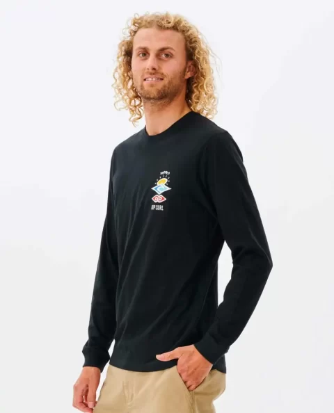 Mens Search Icon Long Sleeve Tee Tees & Tanks Rip Curl - Image 2