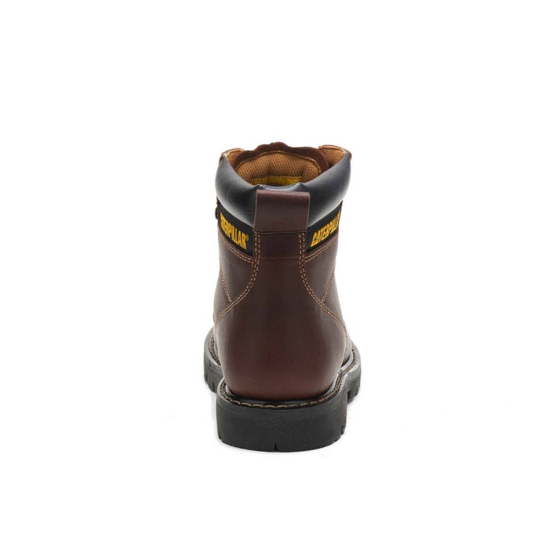 Men's Second Shift Work Boot Boots Cat Tan Men - Image 5