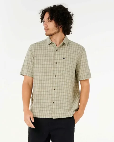 Mens Shirts & Flannels Classic Surf Check Short Sleeve Shirt Rip Curl