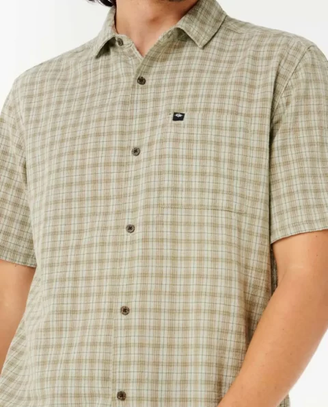 Mens Shirts & Flannels Classic Surf Check Short Sleeve Shirt Rip Curl - Image 5