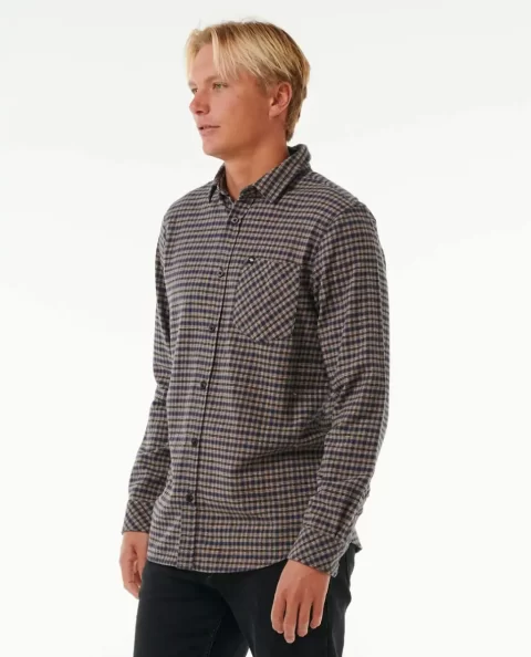 Mens Shirts & Flannels Rip Curl Classic Surf Checked In Flannel - Image 2