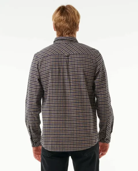 Mens Shirts & Flannels Rip Curl Classic Surf Checked In Flannel - Image 3