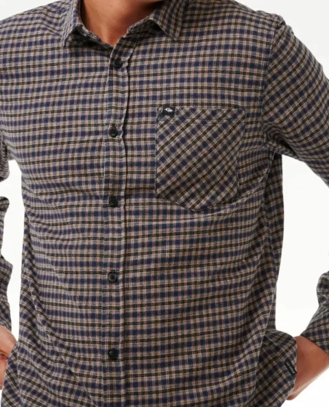 Mens Shirts & Flannels Rip Curl Classic Surf Checked In Flannel - Image 5