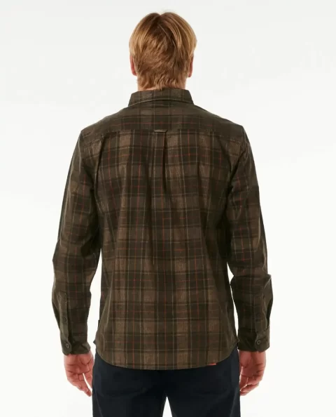 Mens Shirts & Flannels Rip Curl Search Long Sleeve Cord Shirt - Image 3