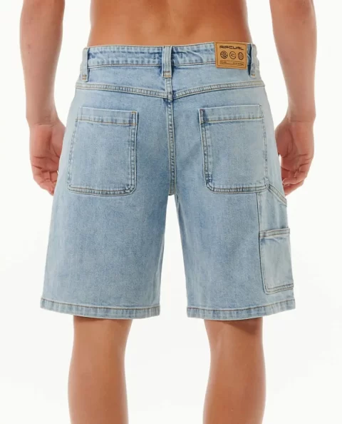 Mens Shorts Dosed 20" Denim Walkshort Rip Curl - Image 2