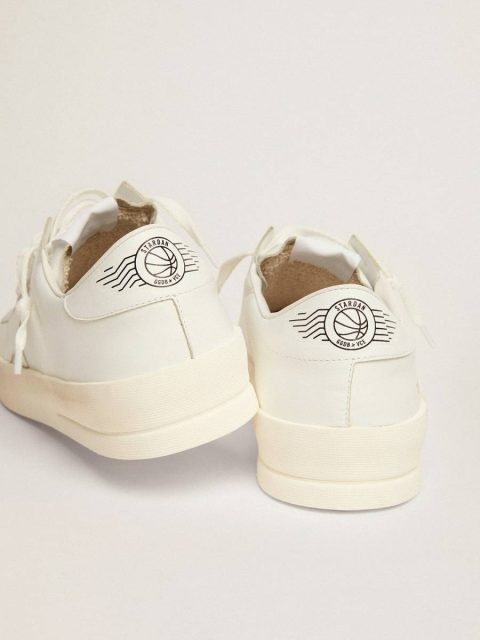 Men's Stardan In White Leather Stardan Golden Goose Men - Image 5