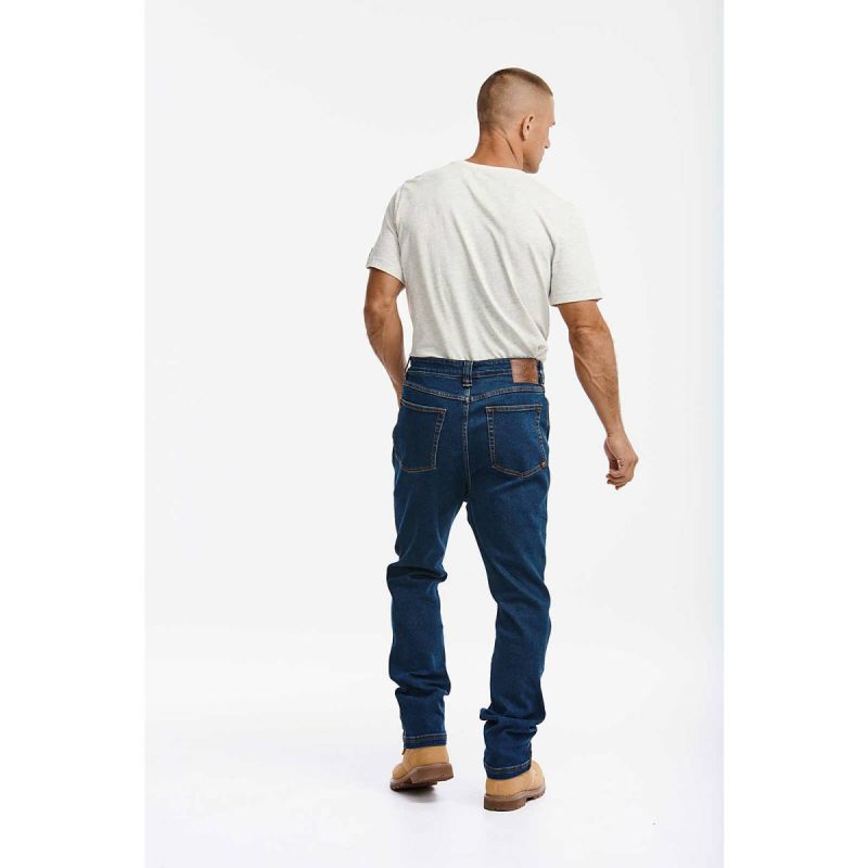 Men's Straight Leg Jean Men Cat Dark Stone Pants - Image 4