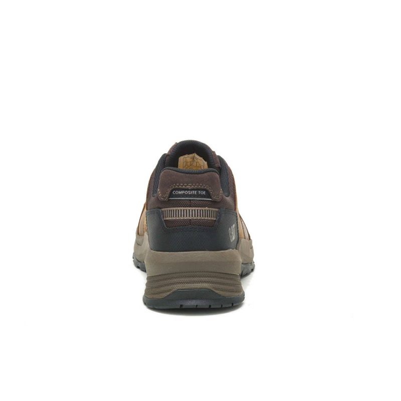Men's Streamline 2.0 Leather Composite Toe Work Shoe Cat Shoes Clay Men - Image 4