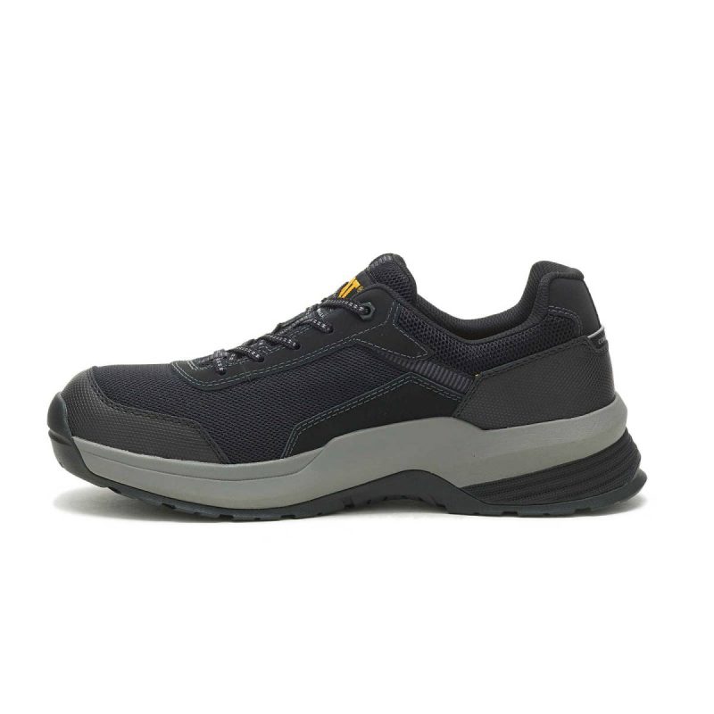 Men's Streamline 2.0 Mesh Composite Toe Work Shoe Men Shoes Cat Black - Image 3