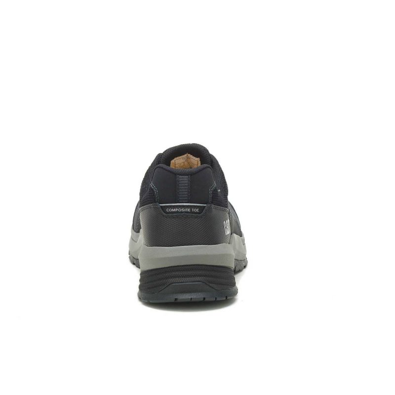 Men's Streamline 2.0 Mesh Composite Toe Work Shoe Men Shoes Cat Black - Image 4