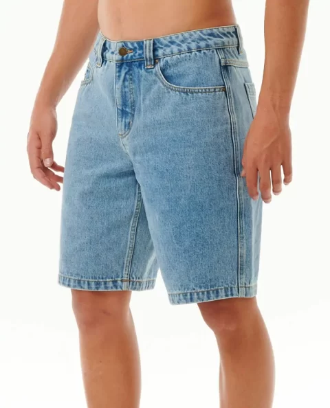 Mens Super Computer Denim Walkshort Shorts Rip Curl - Image 2