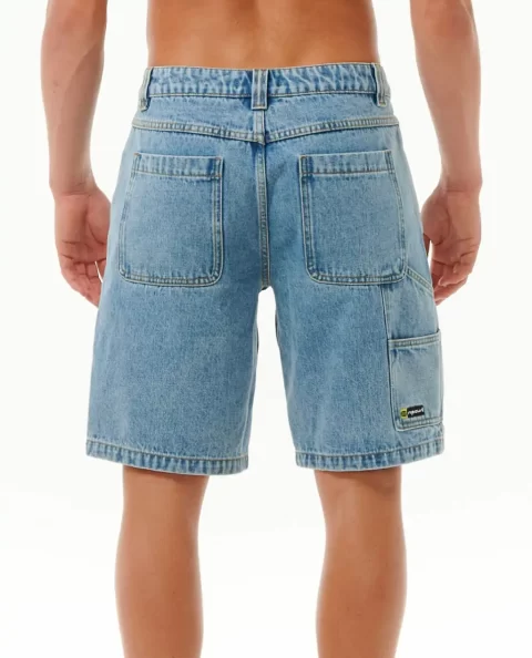 Mens Super Computer Denim Walkshort Shorts Rip Curl - Image 3