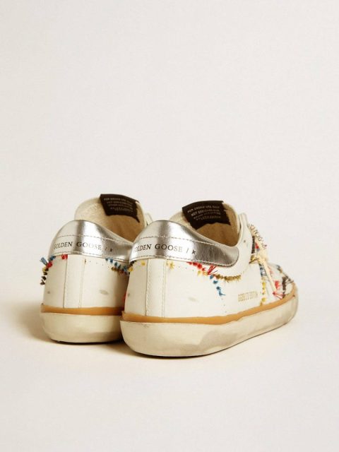 Men’s Super-Star Ltd With Perforated Star And Metallic Leather Heel Tab Men Golden Goose Super-Star - Image 5