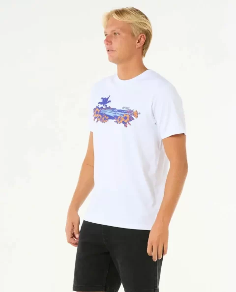 Mens Surf Paradise Tee Rip Curl Tees & Tanks - Image 2
