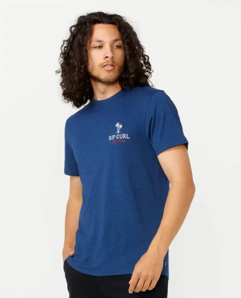 Mens Tees & Tanks Hallmark Embroidery Tee Rip Curl - Image 2