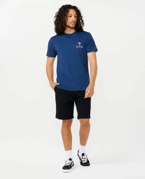 Mens Tees & Tanks Hallmark Embroidery Tee Rip Curl - Image 4