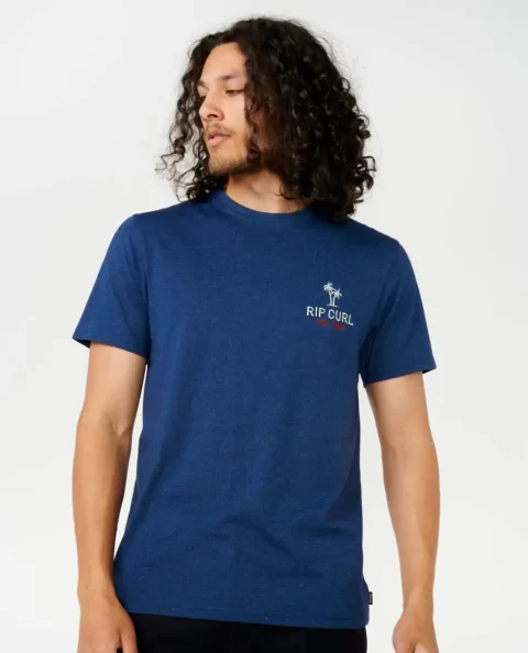 Mens Tees & Tanks Hallmark Embroidery Tee Rip Curl