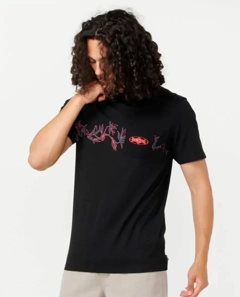 Mens Tees & Tanks Heritage Diamond Pano Tee Rip Curl - Image 2