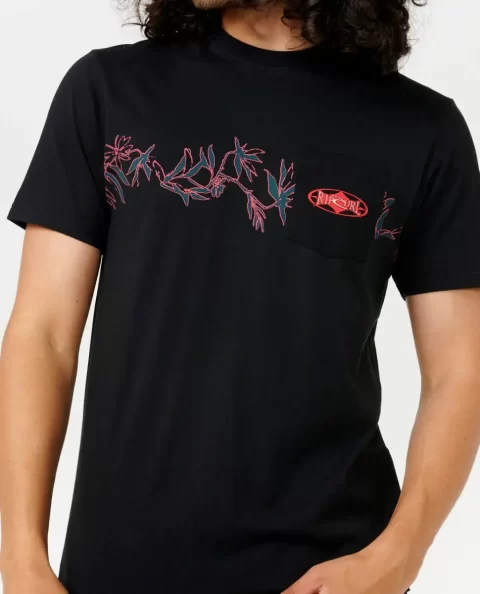 Mens Tees & Tanks Heritage Diamond Pano Tee Rip Curl - Image 5
