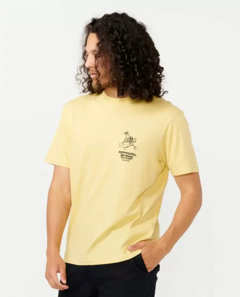 Mens Tees & Tanks Rip Curl Flash Repairs Tee - Image 2