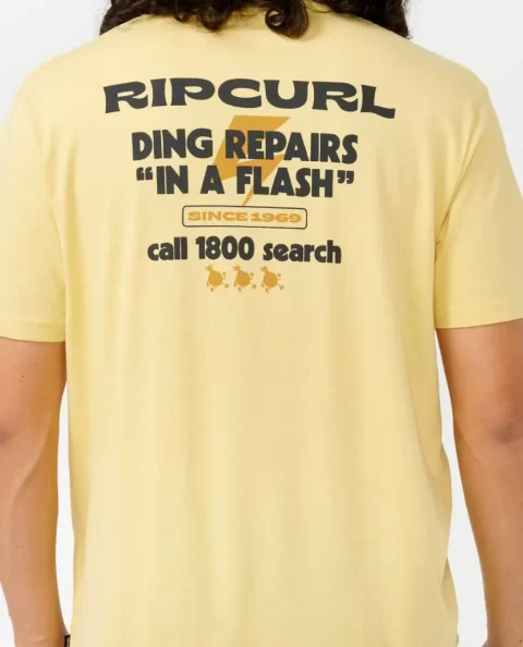 Mens Tees & Tanks Rip Curl Flash Repairs Tee - Image 5
