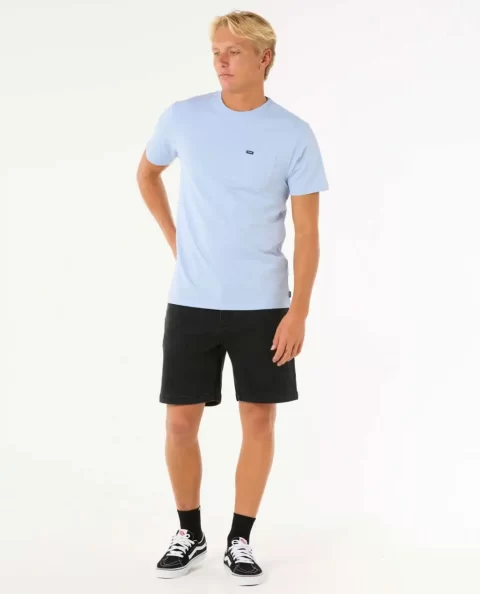 Mens Tees & Tanks Rip Curl Plain Pocket Tee - Image 4