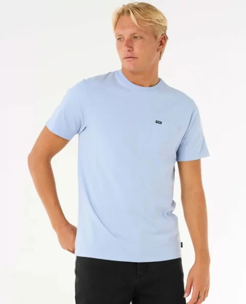 Mens Tees & Tanks Rip Curl Plain Pocket Tee