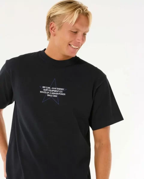 Mens Tees & Tanks Rip Curl Raw Energy Star Tee