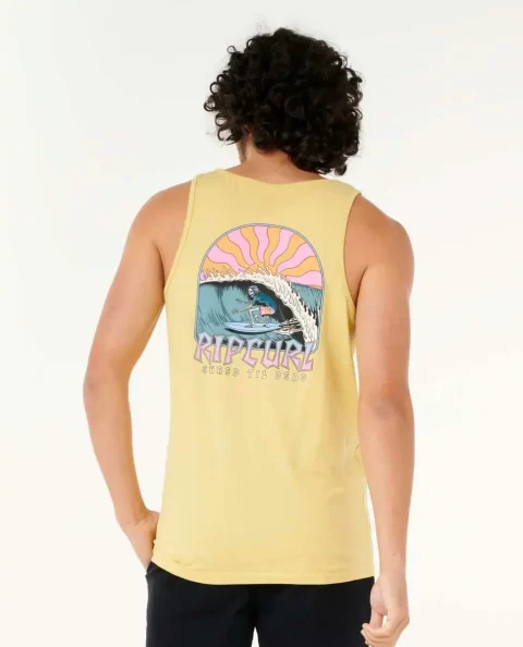 Mens Tees & Tanks Rip Curl Shred Till Tank - Image 2