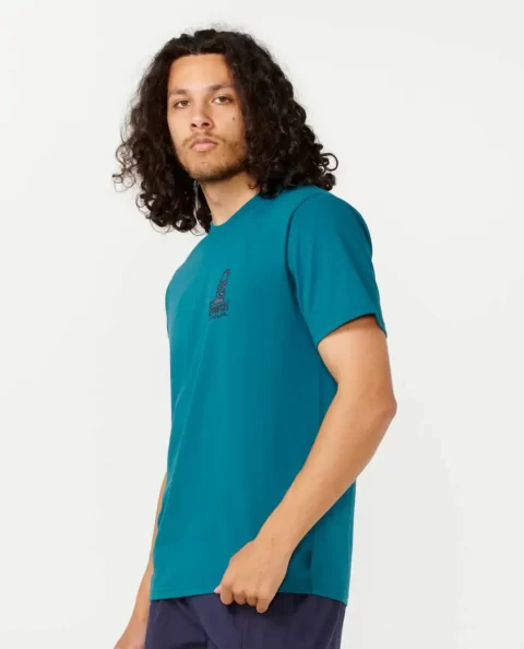 Mens Tees & Tanks Rip Curl Vaporcool Search Stack Tee - Image 2