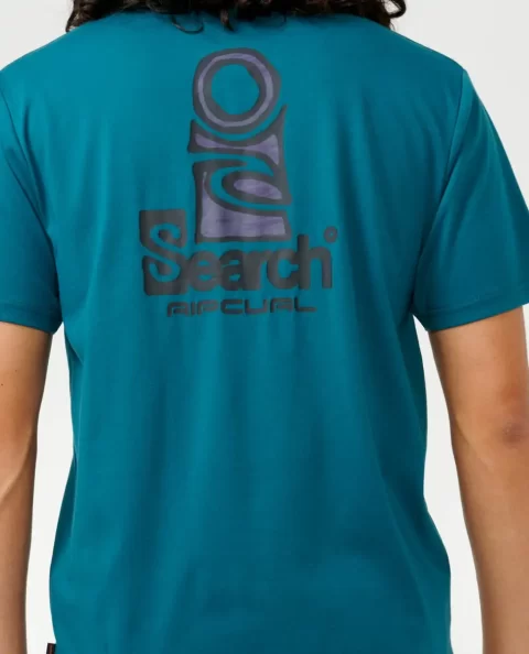 Mens Tees & Tanks Rip Curl Vaporcool Search Stack Tee - Image 5