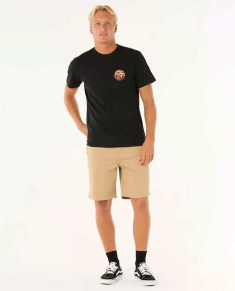 Mens Tees & Tanks Rip Curl Wettie Passage Icon Tee - Image 4