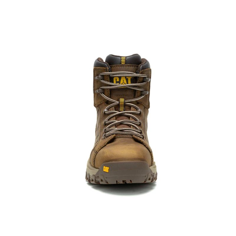 Men's Threshold Rebound Waterproof Composite Toe Work Boot Men Cat Pyramid Boots - Image 3