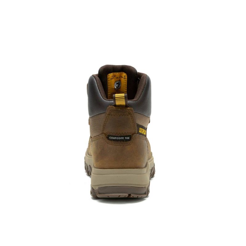 Men's Threshold Rebound Waterproof Composite Toe Work Boot Men Cat Pyramid Boots - Image 5