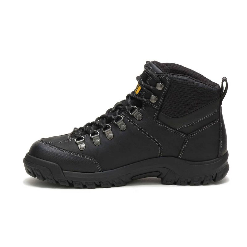 Men's Threshold Waterproof Work Boot Cat Black Boots Men - Image 3