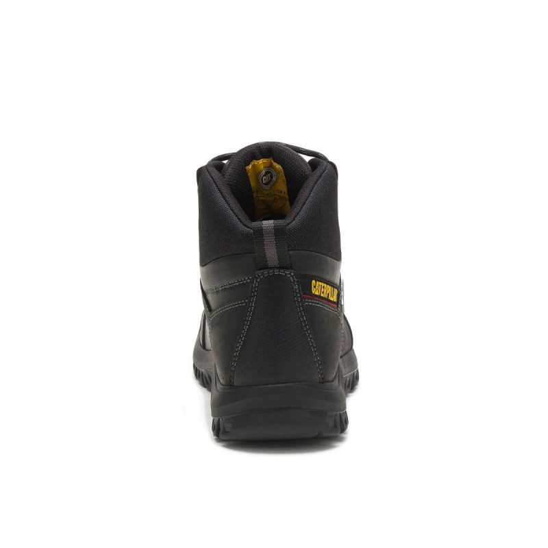 Men's Threshold Waterproof Work Boot Cat Black Boots Men - Image 4