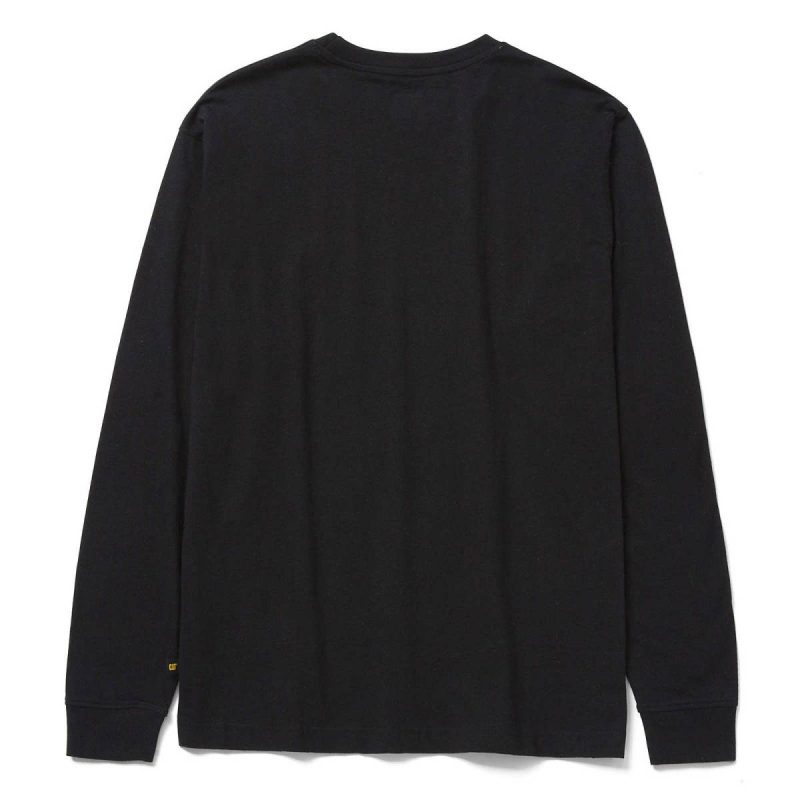 Men's Trademark Banner Long Sleeve Tee Tops & Outerwear Cat Men Black - Image 4