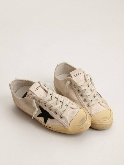 Men's V-Star Ltd With Black Suede Star And Embroidered Lettering Men Golden Goose V-Star - Image 2