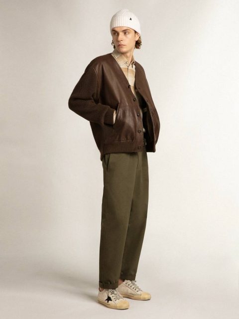 Men's V-Star Ltd With Black Suede Star And Embroidered Lettering Men Golden Goose V-Star - Image 3