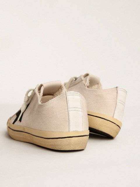 Men's V-Star Ltd With Black Suede Star And Embroidered Lettering Men Golden Goose V-Star - Image 5