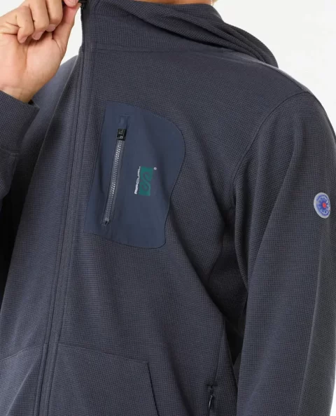 Mens Vaporcool Search Zip Through Hood Rip Curl Hoodies & Fleece - Image 5