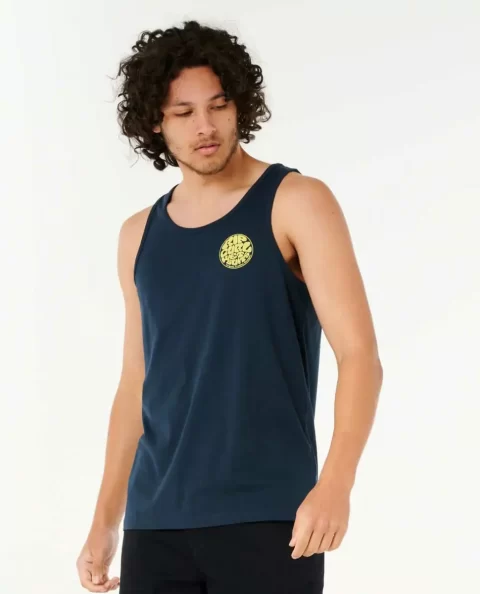 Mens Wetsuit Icon Tank Top Rip Curl Tees & Tanks