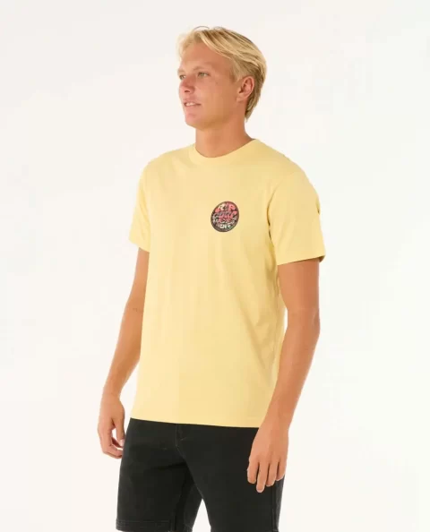 Mens Wettie Passage Icon Tee Rip Curl Tees & Tanks - Image 2